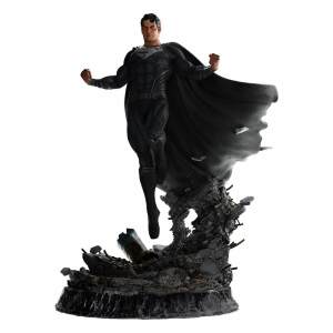 Estatua Superman La Liga De La Justicia De Zack Snyder 1 4 Black Suit 65 Cm Weta 9