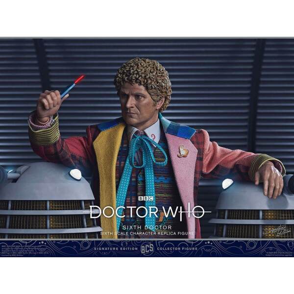 Figura Collector Figure Series 6th Doctor Colin Baker Doctor Who Limited Edition 1 6 30 Cm 10