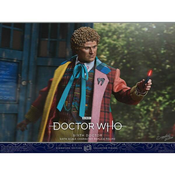Figura Collector Figure Series 6th Doctor Colin Baker Doctor Who Limited Edition 1 6 30 Cm 12