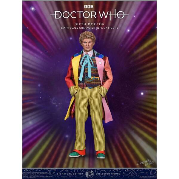 Figura Collector Figure Series 6th Doctor Colin Baker Doctor Who Limited Edition 1 6 30 Cm 6