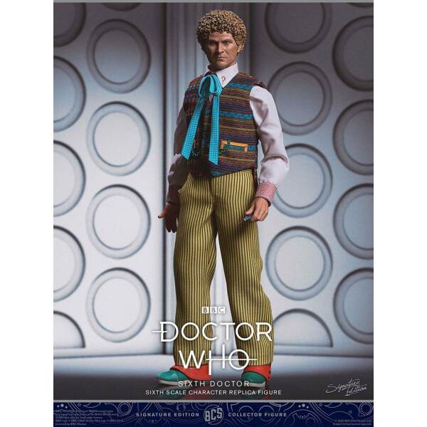 Figura Collector Figure Series 6th Doctor Colin Baker Doctor Who Limited Edition 1 6 30 Cm