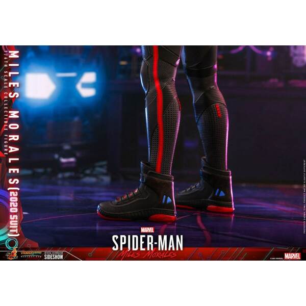 Figura Miles Morales Suit 2020 Marvel Spider Man Video Game Masterpiece 1 6 Hot Toys 30 Cm 18