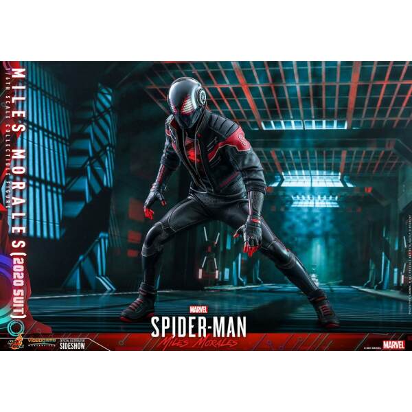 Figura Miles Morales Suit 2020 Marvel Spider Man Video Game Masterpiece 1 6 Hot Toys 30 Cm 19