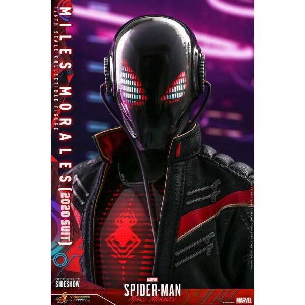 Figura Miles Morales Suit 2020 Marvel Spider Man Video Game Masterpiece 1 6 Hot Toys 30 Cm 4