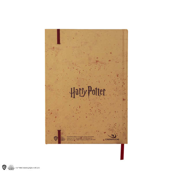 Libreta Marauder Map Harry Potter A5 Cinereplicas 4