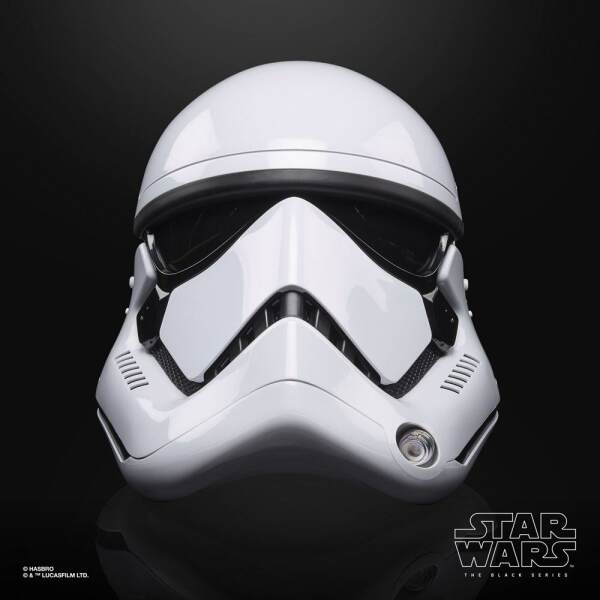 Casco Electrónico First Order Stormtrooper Star Wars Episode VIII Black Series - Collector4U.com