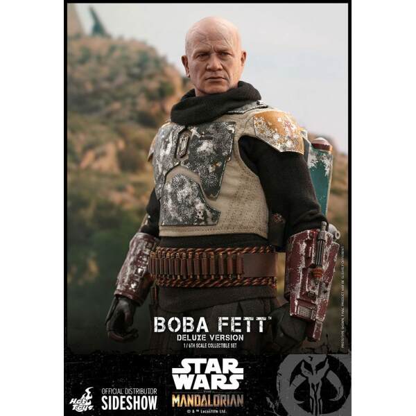 Boba Fett Deluxe pack 2 Figuras, Star Wars The Mandalorian 1/6 Hot Toys 30 cm - Collector4U.com