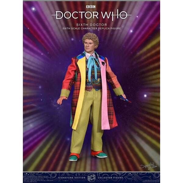 Figura Collector Figure Series 6th Doctor (Colin Baker) Doctor Who Limited Edition 1/6 30 cm - Collector4u.com