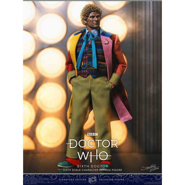 Figura Collector Figure Series 6th Doctor (Colin Baker) Doctor Who Limited Edition 1/6 30 cm - Collector4u.com
