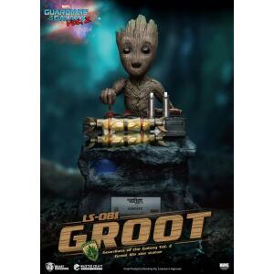 Estatua Baby Groot Guardianes de la Galaxia 2 tamaño real 32 cm Beast Kingdom - Collector4U.com