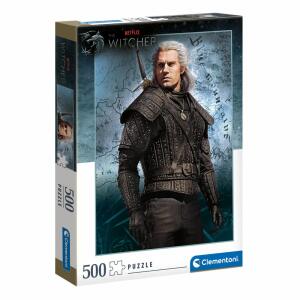 Puzzle Geralt of Rivia The Witcher (500 piezas) Clementoni collector4u.com