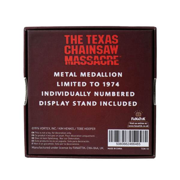 Medallón Logo La Matanza de Texas Limited Edition - Collector4u.com