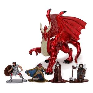 Dungeons & Dragons Pack de 5 Figuras Nano Metalfigs Diecast Deluxe Pack 4 cm