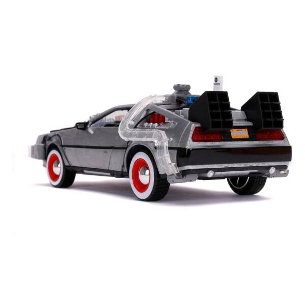 Vehículo DeLorean Regreso al Futuro III Réplica Diecast Model Hollywood Rides 1/24 Time Machine Jada Toys - Collector4U.com