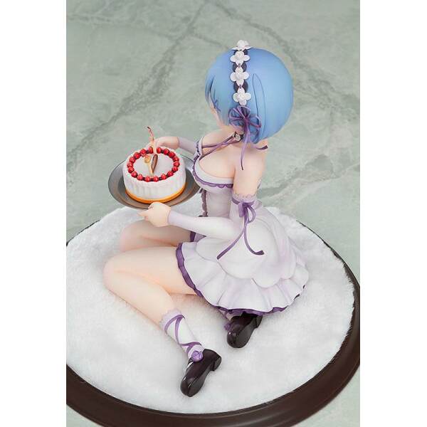 Estatua Rem Birthday Cake Re:ZERO -Starting Life in Another World- PVC 1/7 Ver. 13 cm - Collector4u.com