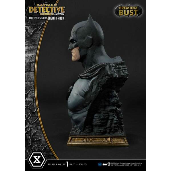 Busto Batman Detective Comics DC Comics #1000 Concept Design by Jason Fabok 26 cm - Collector4U.com