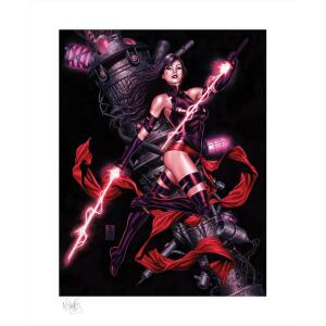 Litografia Psylocke Marvel Comics 46 x 56 cm - Collector4u.com