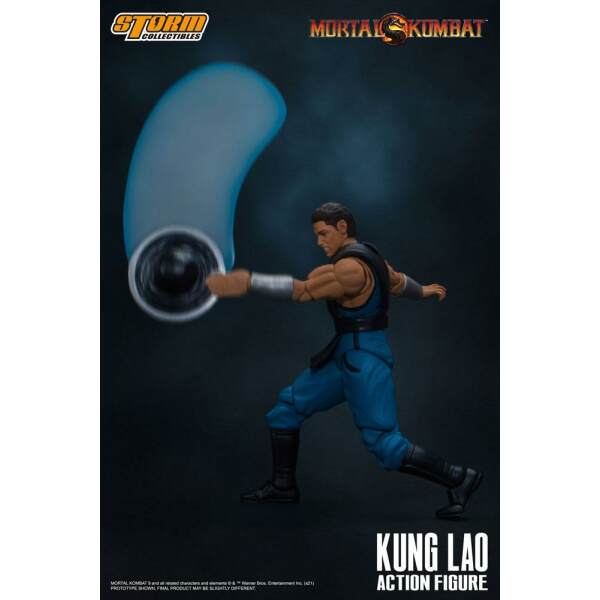 Figura Kung Lao Mortal Kombat 1/12 18 cm - Collector4U.com