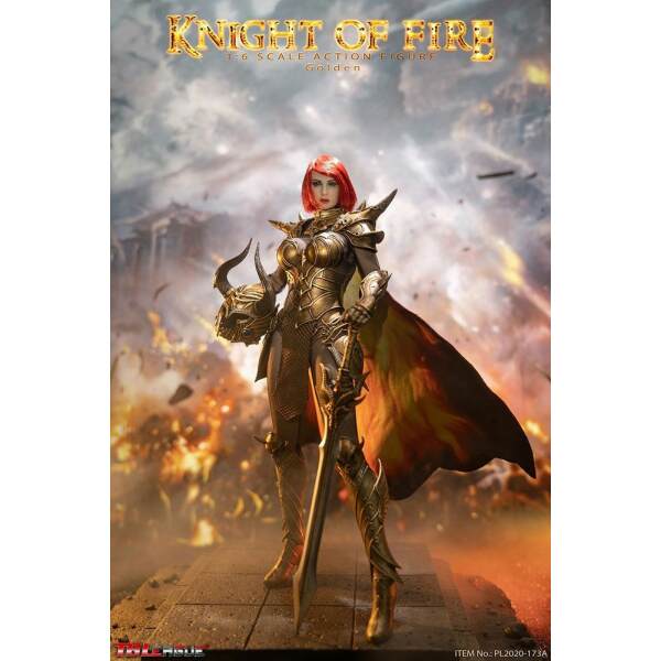 Figura Golden Knight of Fire 1/6 Edition 30 cm - Collector4U.com