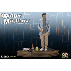 Estatua Walter Matthau La Extraña pareja, Old & Rare Infinite Statue 32cm