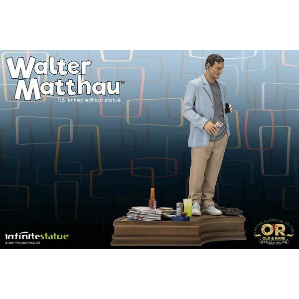 Estatua Walter Matthau La Extraña pareja, Old & Rare Infinite Statue 32cm - Collector4U.com