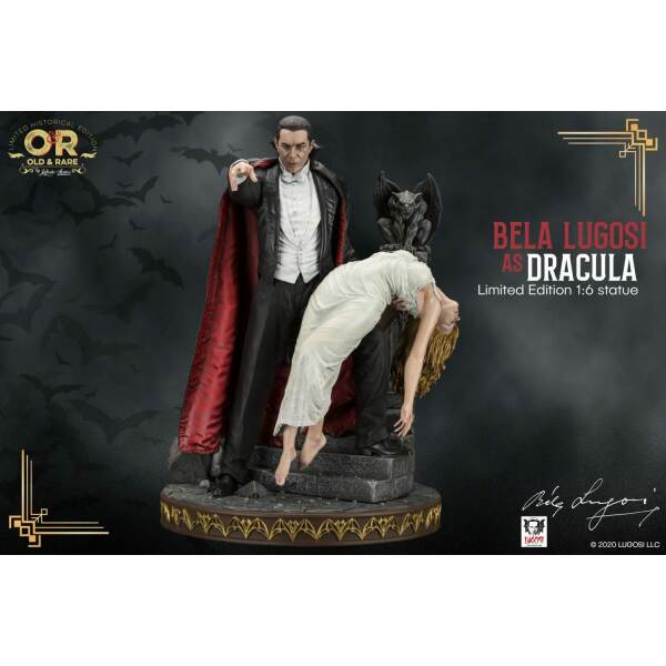 Estatua Bela Lugosi Drácula, Old & Rare Infinite Statue 30cm - Collector4U.com