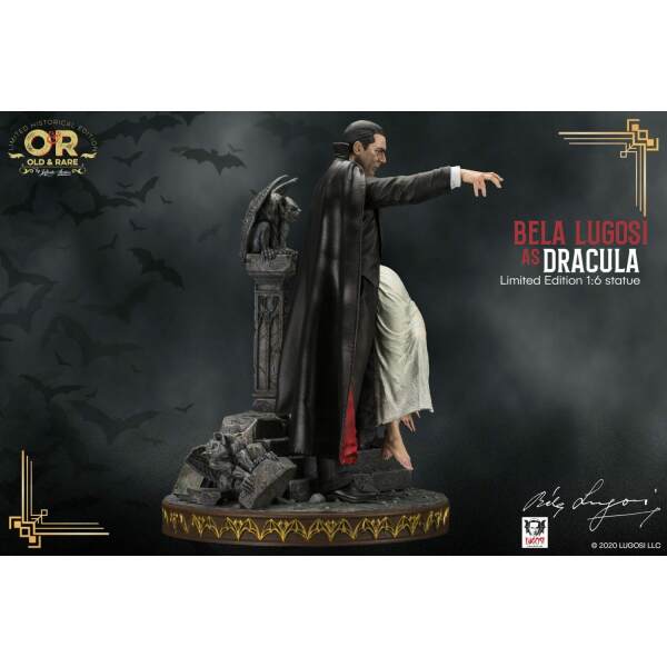 Estatua Bela Lugosi Drácula, Old & Rare Infinite Statue 30cm - Collector4U.com