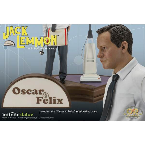Estatua Jack Lemmon La Extraña pareja, Old & Rare Infinite Statue 32cm - Collector4U.com