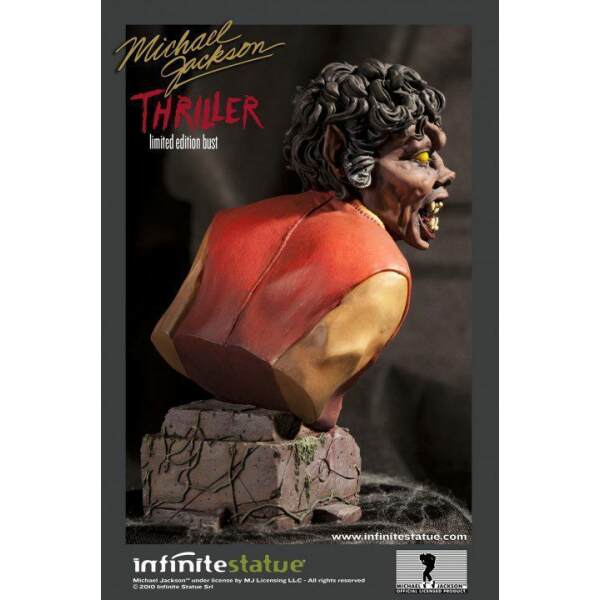Busto Michael Jackson Thriller, Infinite Statue 18cm - Collector4U.com