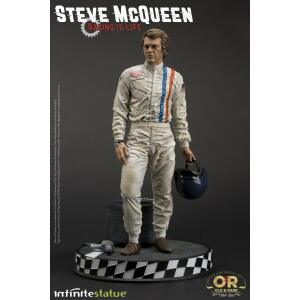 Estatua Steve McQueen Le Mans, Old & Rare Infinite Statue 32cm - Collector4u.com