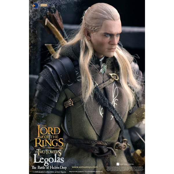 Figura Legolas Helms Deep El Señor de los Anillos: las dos torres 1/6 Asmus Toys  30 cm - Collector4U.com