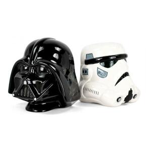 Sujetalibros Stormtrooper and Vader Star Wars 15 cm collector4u.com