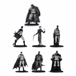 Minifiguras Batman Black & White Pack de 7 PVC Box Set #3 10 cm DC Direct collector4u.com