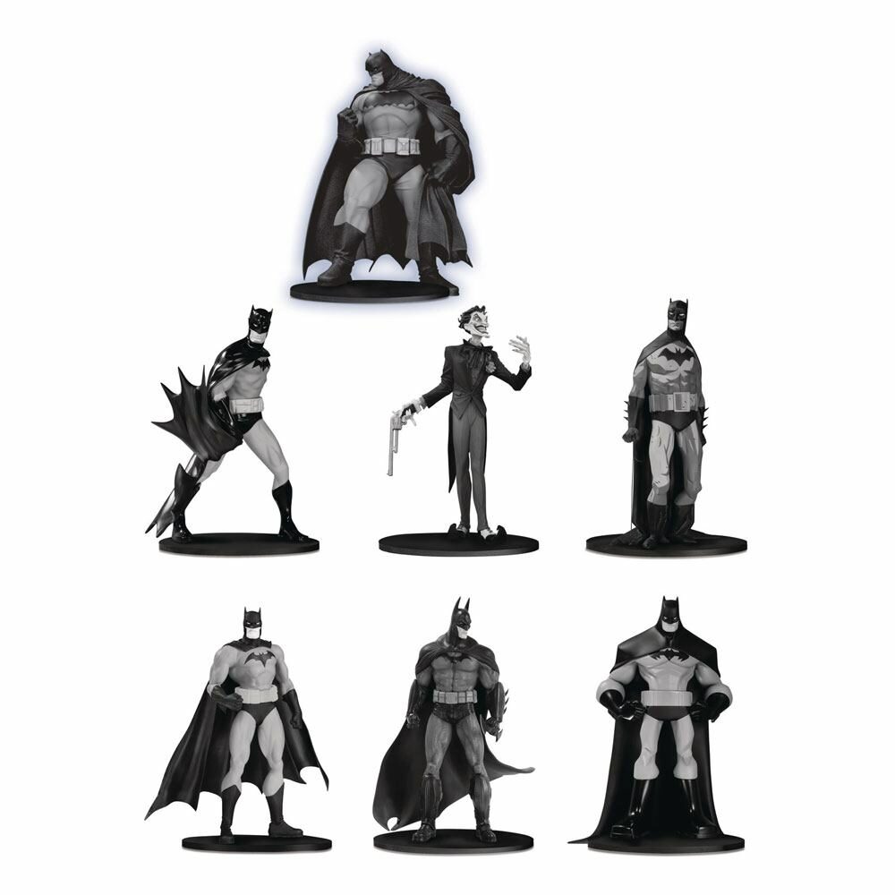 Minifiguras Batman Black & White Pack de 7 PVC Box Set #3 10 cm DC Direct - Collector4u.com
