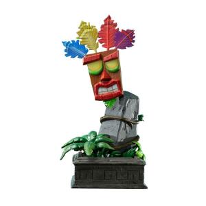 Estatua Aku Aku Mask Crash Bandicoot Mini 40 cm First 4 Figures - Collector4u.com