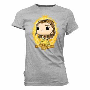 Camiseta Belle In Crest Disney Loose POP! Tees talla L - Collector4u.com