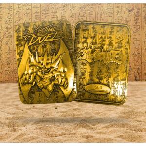 Yu-Gi-Oh! Réplica God Card Obelisk the Tormentor (dorado) - Collector4u.com
