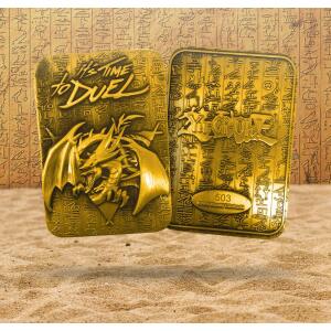 Yu-Gi-Oh! Réplica God Card Slifer the Sky Dragon (dorado) - Collector4u.com
