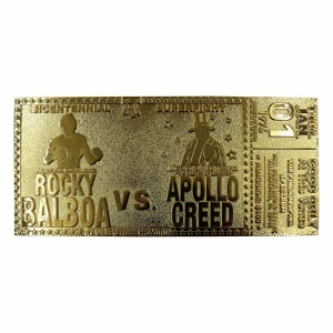 Ticket Rocky Réplica 45th Anniversary Bicentennial Superfight (dorado) FaNaTtik collector4u.com