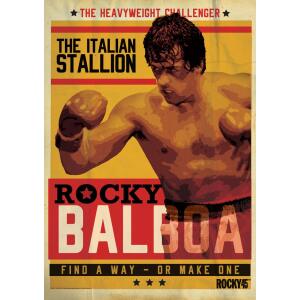 Litografia Rocky 45th Anniversary 42 x 30 cm - Collector4u.com