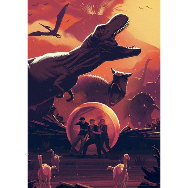 Litografia Jurassic World Limited Edition 42x30cm - Collector4u.com
