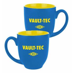 Fallout Taza Vault-Tec Logo Blue/Yellow collector4u.com