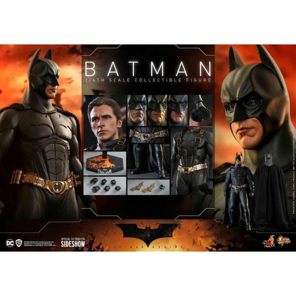 Figura Batman Begins Exclusive Movie Masterpiece 1/6 Hot Toys 32 cm - Collector4U.com
