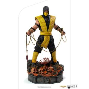Estatua Scorpion Mortal Kombat 1/10 Art Scale Iron Studios 22 cm - Collector4u.com