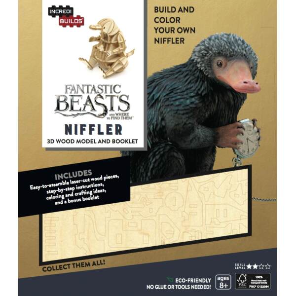 Maqueta Niffler IncrediBuilds 3D Animales fantásticos - Collector4U.com