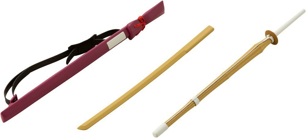Accesorios Bamboo Sword & Wooden Sword Heavy Weapon Unit MSG Plastic Model Kit Weapon Unit46 12 cm