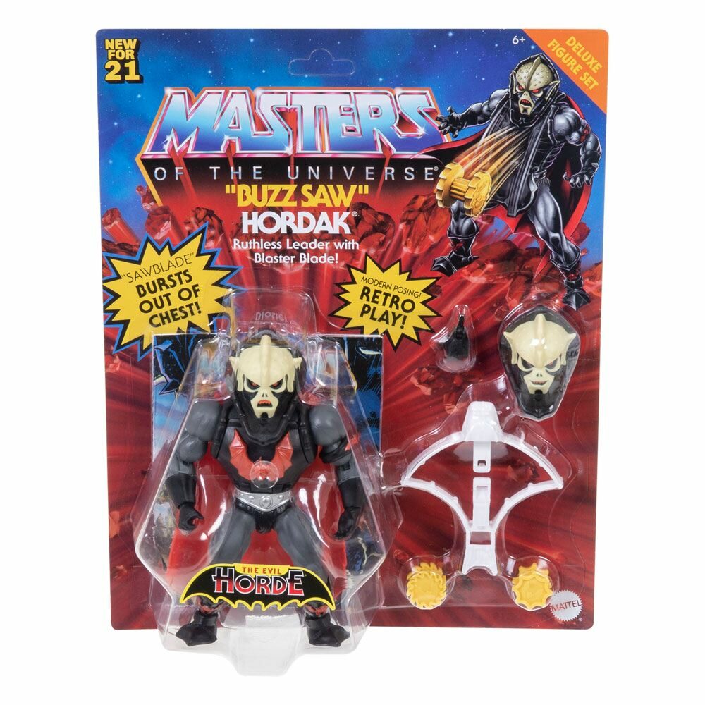 Figura Buzz Saw Hordak Masters of the Universe Deluxe 2021 14 cm Mattel - Collector4u.com