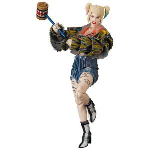 Figura Harley Quinn Birds Of Prey, MAF EX Caution Tape Jacket Ver. Medicom 15 cm - Collector4U.com