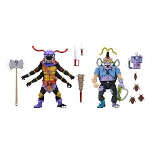 Figuras Antrax & Scumbug Tortugas Ninja Pack de 2 18 cm Neca - Collector4U.com