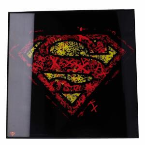 Póster Cristal Superman Picture Superman Logo 32 x 32 cm Nemesis Now collector4u.com